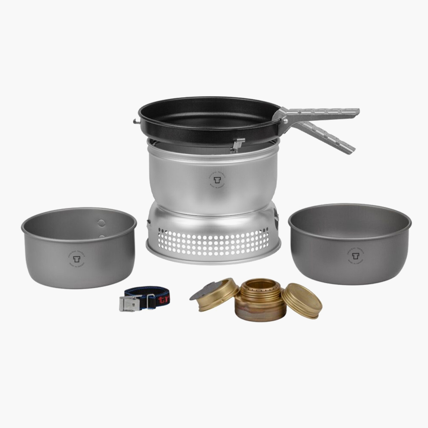 트란지아 스톰쿡셋 25-9ULHA 알콜 버너 TP2 가스 스토브 세트 백패킹 코펠