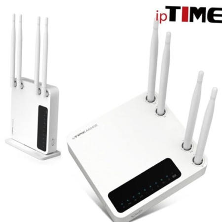 이에프엠네트웍스 아이피타임 유무선 공유기 안테나4개 A604SE