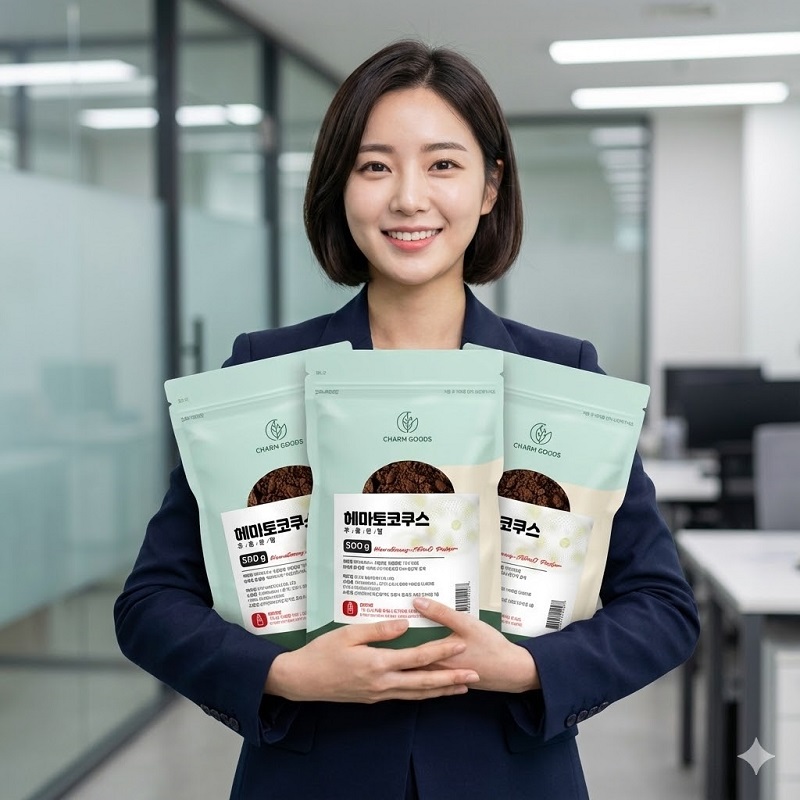 헤마토코쿠스 추출분말 500g 3개 루테인 아스타잔틴 - 상품 이미지