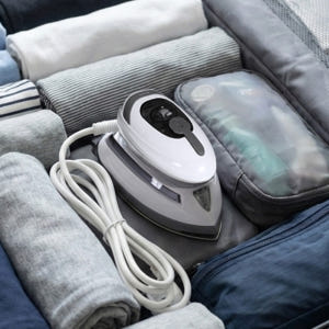 쿠잉 미니 스팀 다리미 HASI-M30S 420g 초경량 휴대용 여행용 ... 개봉기 | 실사용 후기 - 상품 이미지 3