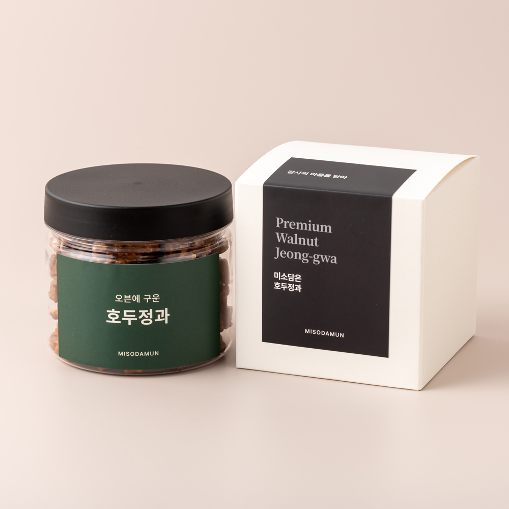 호두정과 조문 답례품 결혼식 회사 돌잔치 선물(미소담은 답례품) - 상세 이미지 4