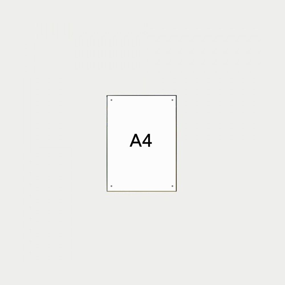 자석식 A4 슬림 액자 스틸 아크릴 - 상품 이미지