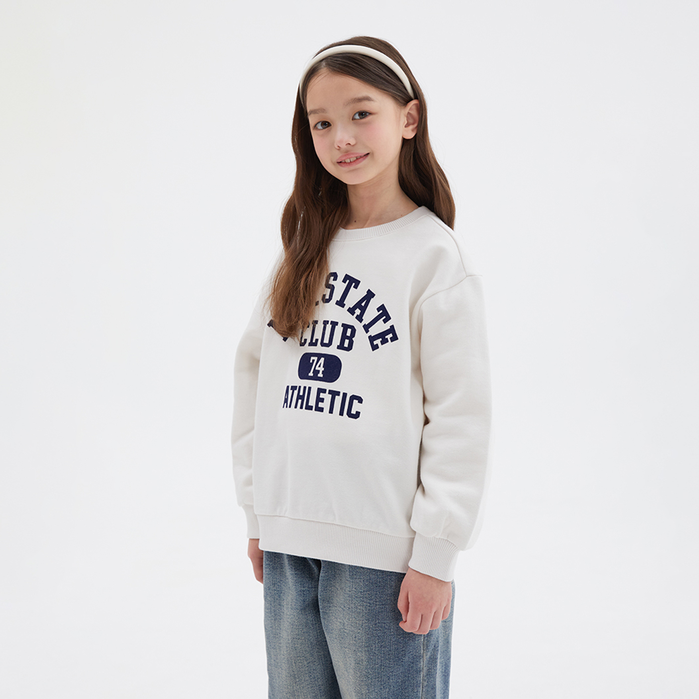 [당일출고] 스파오키즈 NY.STATE 기모 스웨트셔츠 SPMWF4VKU9