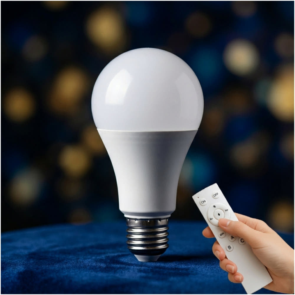 무드핏 3색변환 LED 벌브 리모컨 무드등