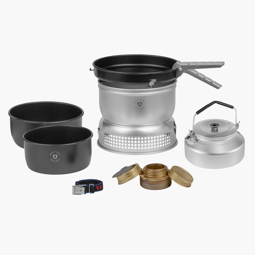 트란지아 스톰쿡셋 25-6UL 알콜 버너 TP2 가스 스토브 세트 백패킹 코펠