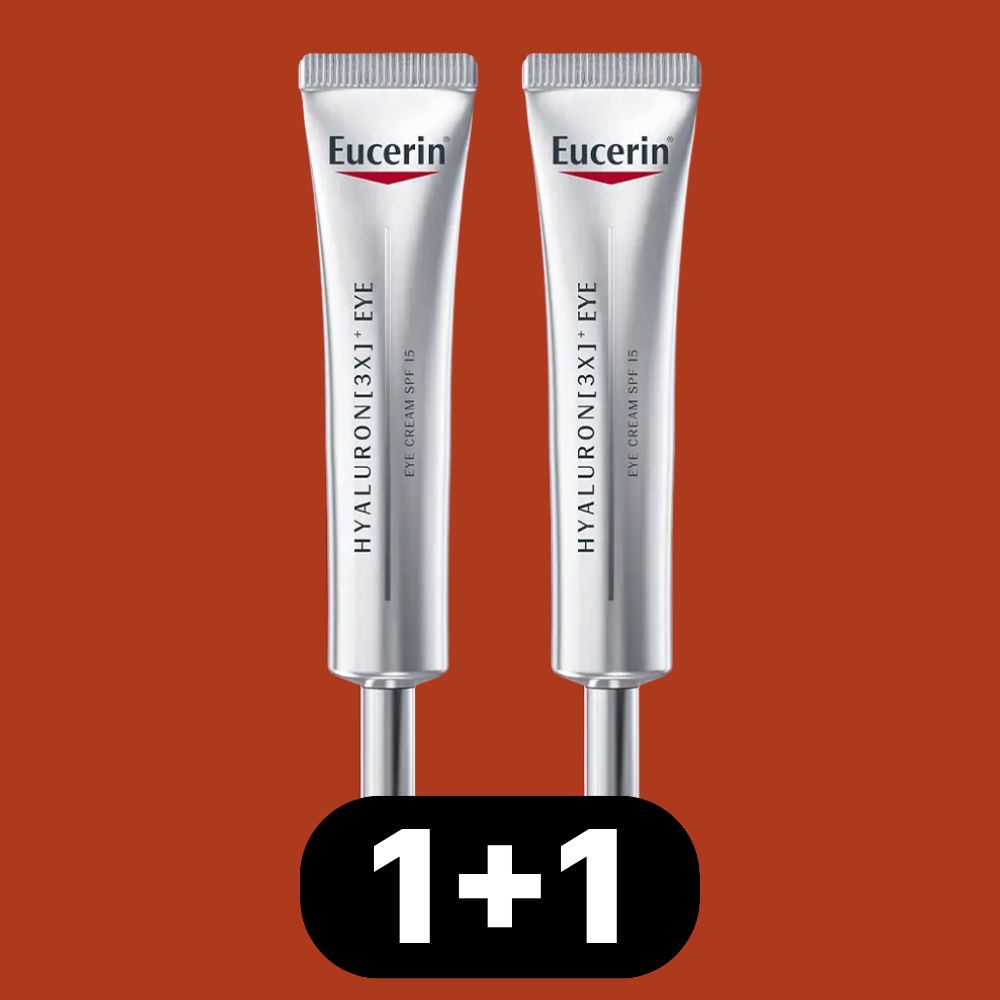 유세린 하이알루론 3X 아이크림 15ml+15ml - 메인 이미지
