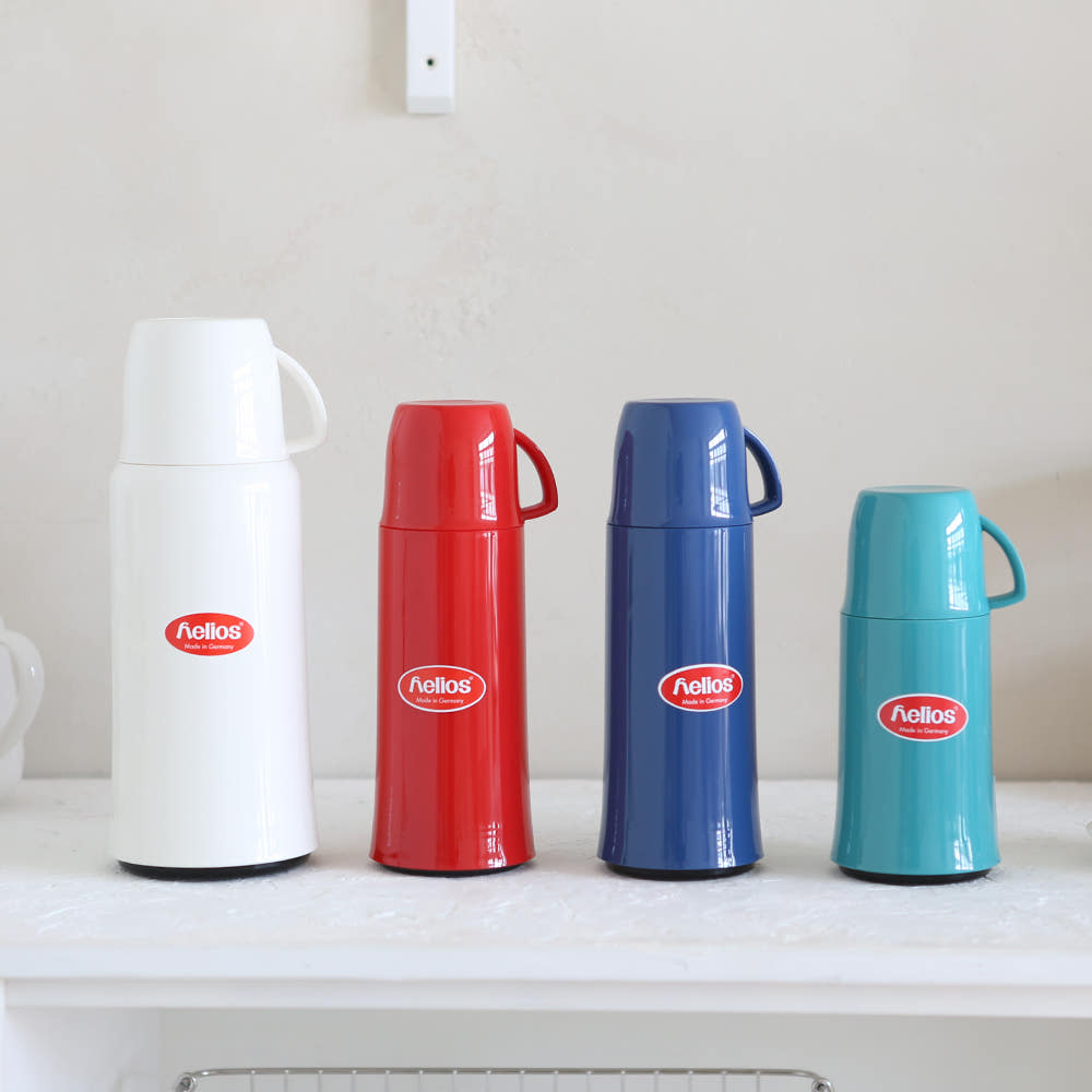 휴대용 진공 유리 보온병 텀블러 헬리오스 엘레강스 0.25L 화이트