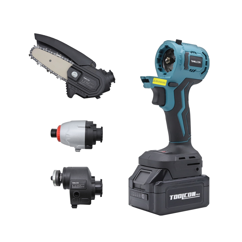 툴콘 멀티충전드라이버 멀티툴 3IN1 임팩드라이버 그라인더 체인톱 MB-4000 - 상품 이미지