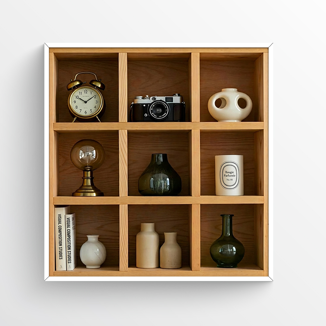 [42] 애시드로우 정사각형 Secret Nook Cube [420x420mm Size] - 상세 이미지 2