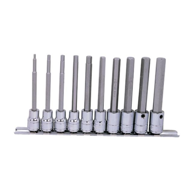 지니어스 육각비트소켓세트 BS-310HML 3/8x10pcs - 상품 이미지