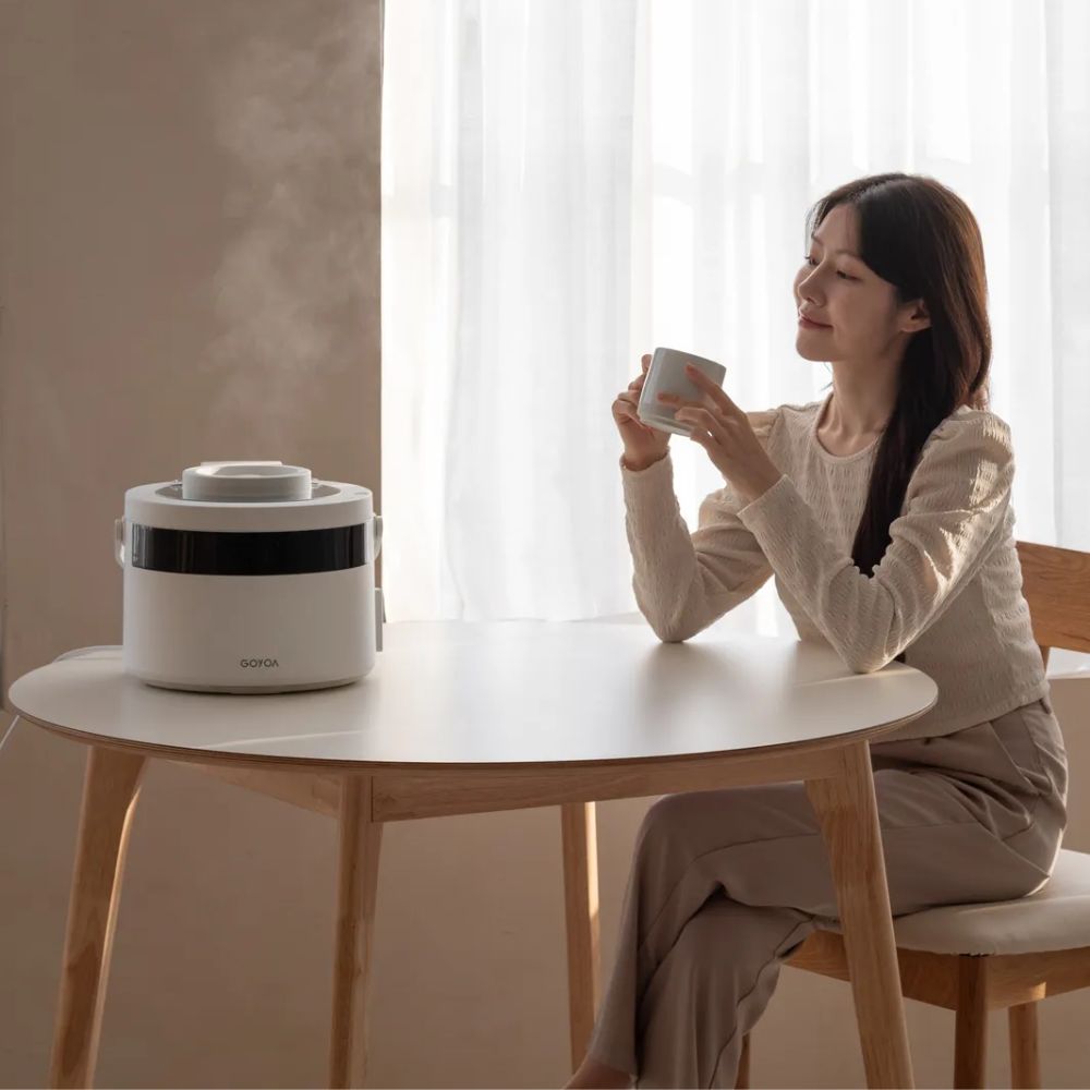 고요아 4L 가열식 가습기 가열살균 신생아 통세척 대용량 무압설계 저소음