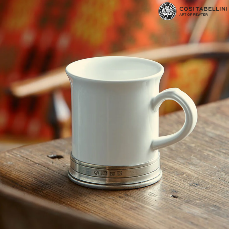 코지타벨리니 콘비비오 화이트머그 CONVIVIO White mug - 상세 이미지 2