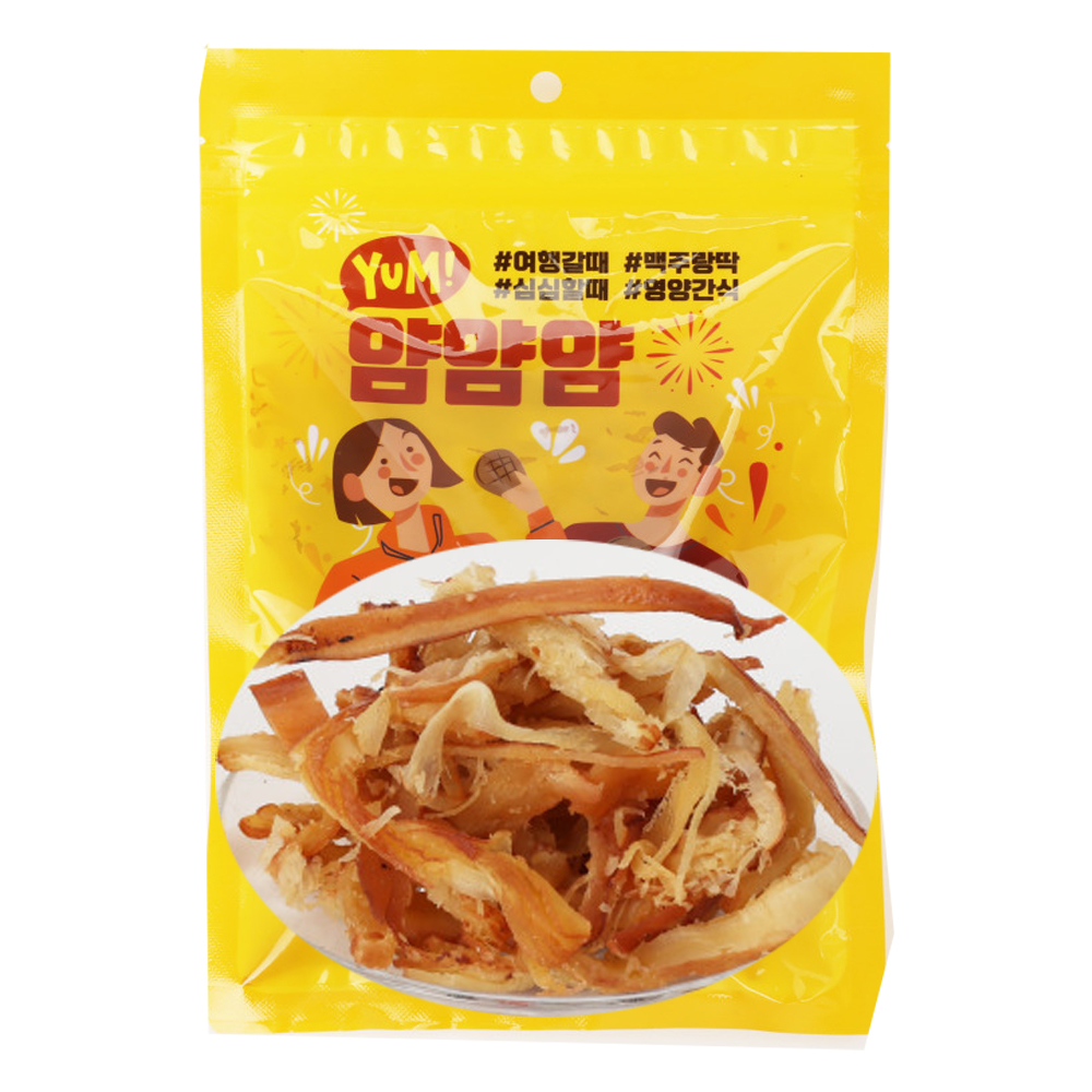 페스츄리 오징어 황토가마 구이 반건조 통통 몸통 혼술 안주 200g - 메인 이미지
