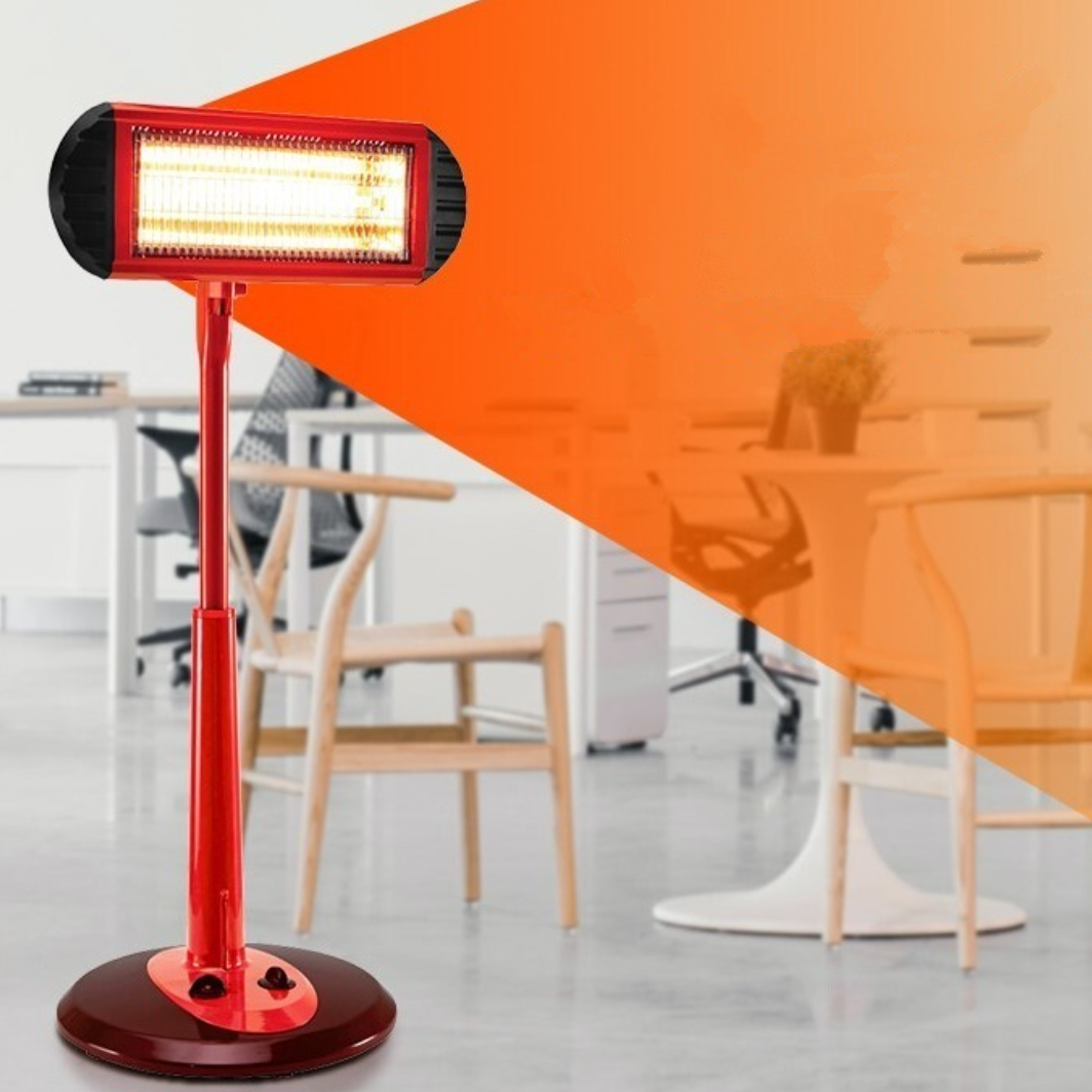 회전식 매장 매장용 업소용 전기 히터 사무실 난로 공장 히터 개봉기 | 실사용 후기 - 대표 이미지