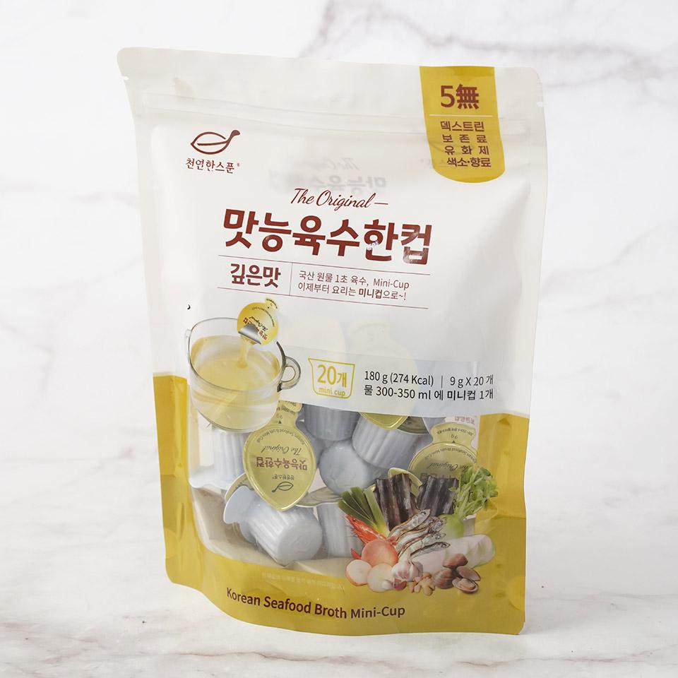 메가마트 석하 맛능한 컵육수(깊은맛) 9gx20 - 상세 이미지 2