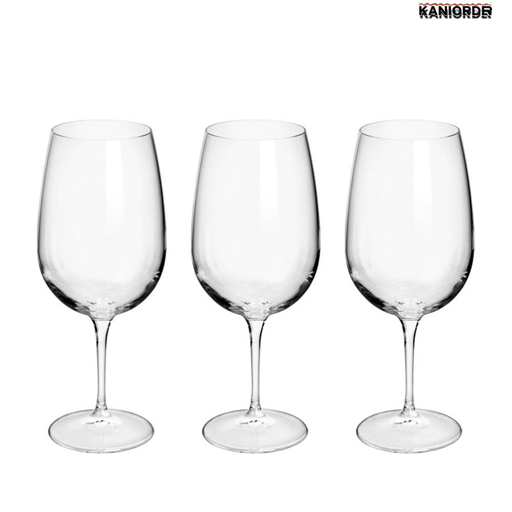 와인컵 이태리 화이트 와인 잔 유리 글라스 홈템방 샴페인잔 600ml3개 - 상품 이미지