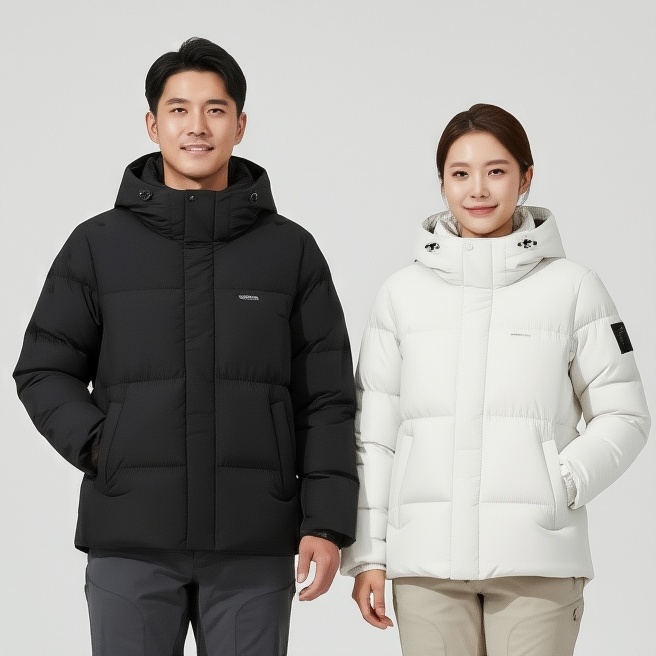 네파 남녀공용 25FW 에센셜 아웃도어 캐쥬얼 덕다운 패딩점퍼 - 메인 이미지