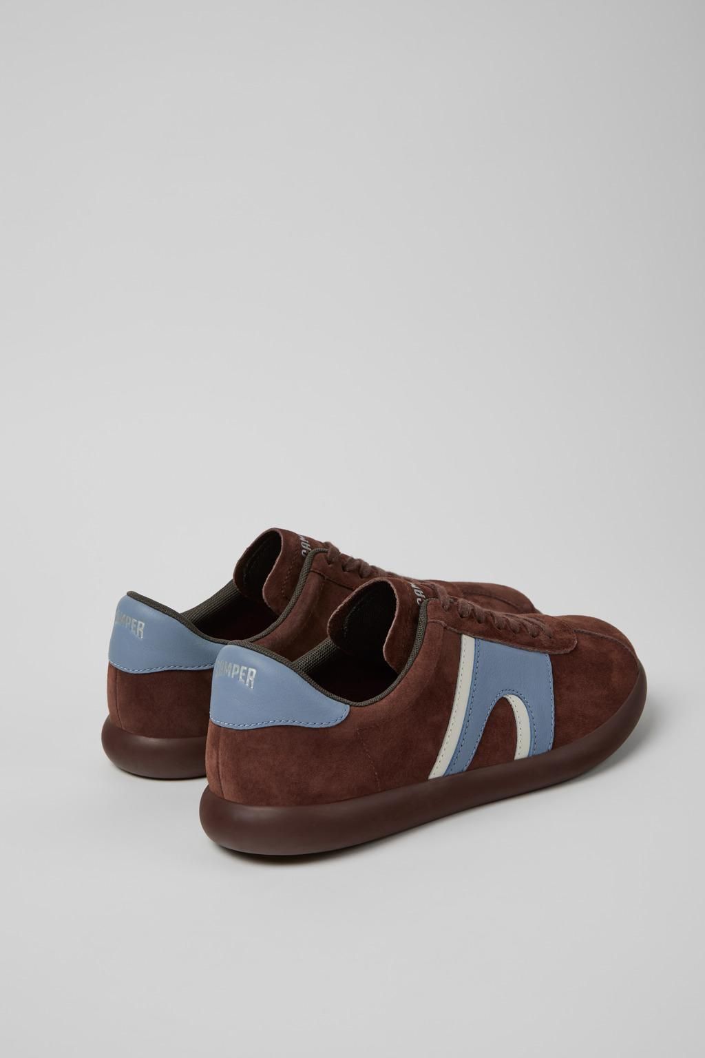 캠퍼 멀티컬러 누벅 스니커즈 Pelotas Soller K100937-024 BROWN - 상세 이미지 3