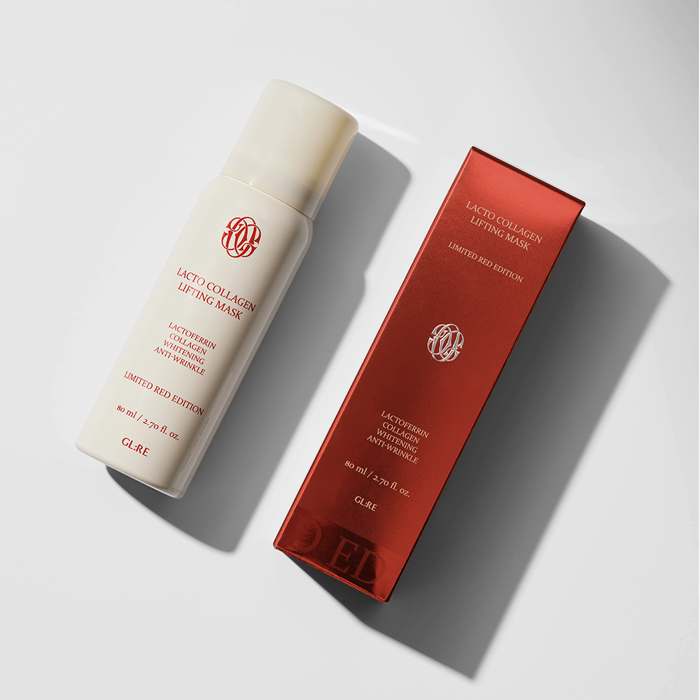 지엘리 락토 콜라겐 뿌리는 마스크팩 80ml 레드 에디션 2개 - 상세 이미지 5