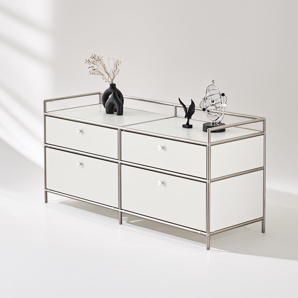 세라썸 모듈거실장 미드센츄리 tv다이서랍장 낮은 티비선반