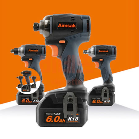 기전상사OEM 아임삭 BL모터 BL18M706 충전임팩드라이버 18V 6.0AH 충전드릴세트 전기임팩