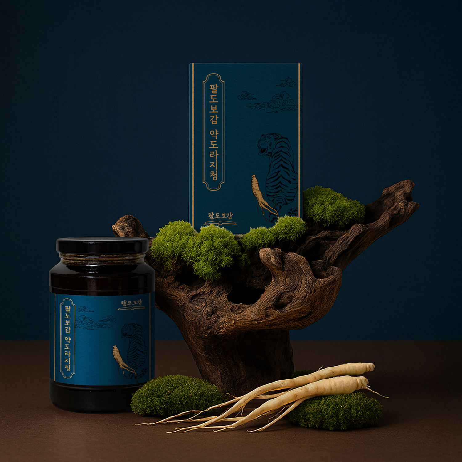 팔도보감 약도라지청 발효숙성 도라지청 흑도라지청 도라지진액 도라지고 국산 600g