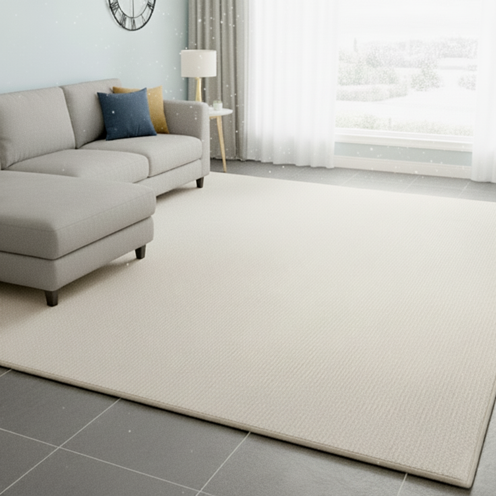 라모니 워셔블 거실 특대형 러그 사계절 카페트 사이잘룩 먼지없는 200x300