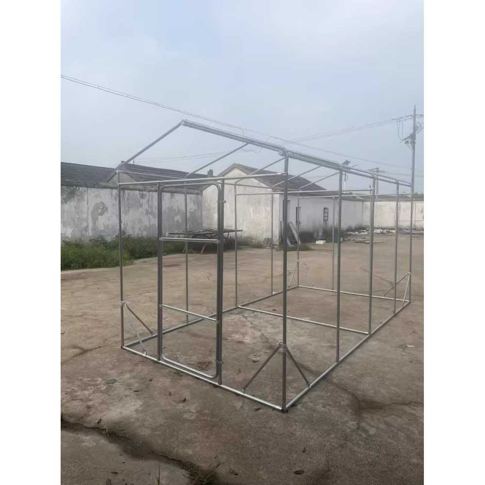 아치형 비닐하우스 프레임 텃밭 온실 구조 파이프 200x200x220cm (비닐) - 상세 이미지 2