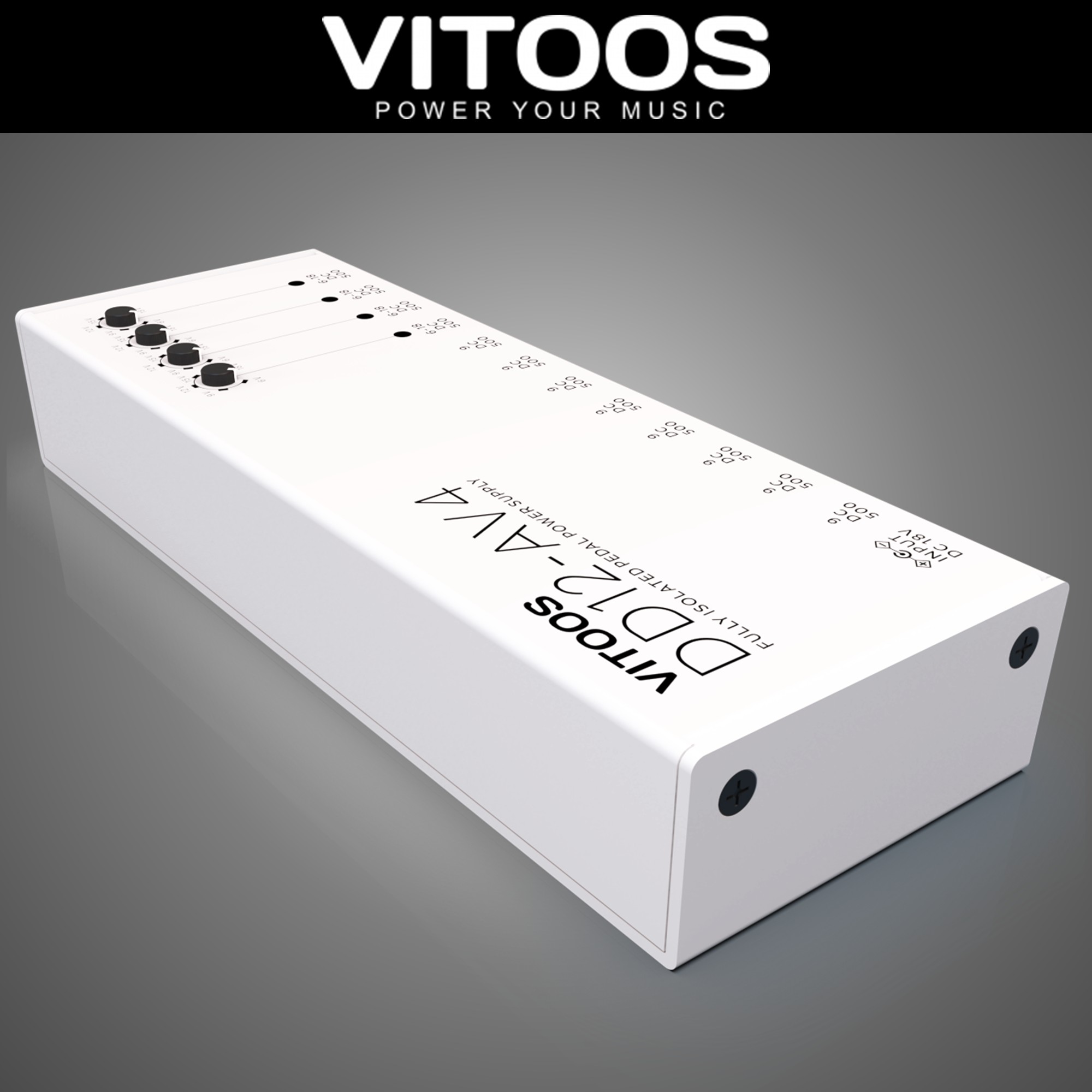VITOOS 비투스 DD12-AV4 Fully Isolated 이펙터 파워서플라이 12구 - 상세 이미지 5