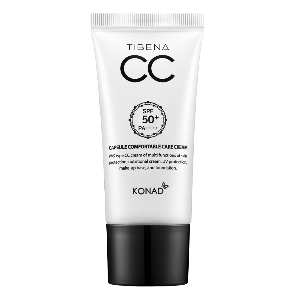 티베나 캡슐 CC 크림 SPF50+ PA++++ 30g 잡티커버 자외선 차단 기능성 크림 - 상세 이미지 2