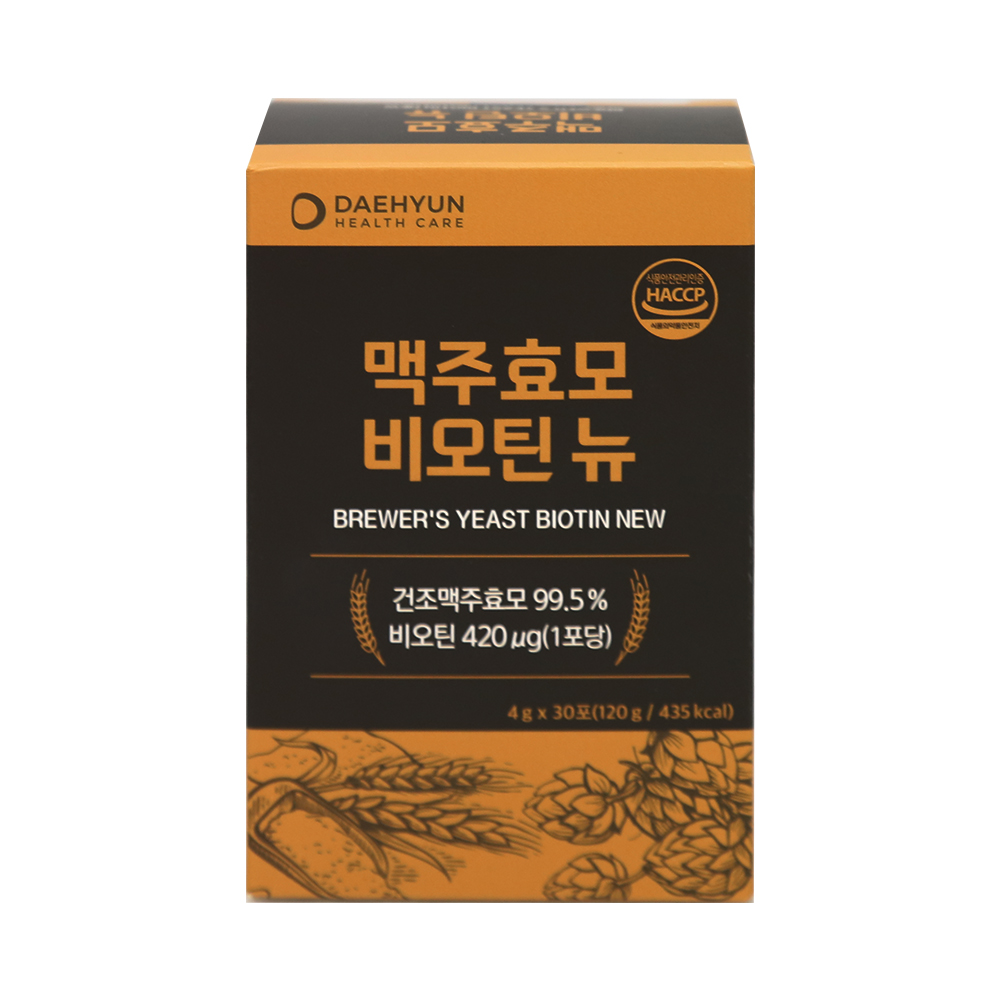 대현헬스케어 맥주효모 비오틴 뉴 30포, 1개월분 - 상세 이미지 2