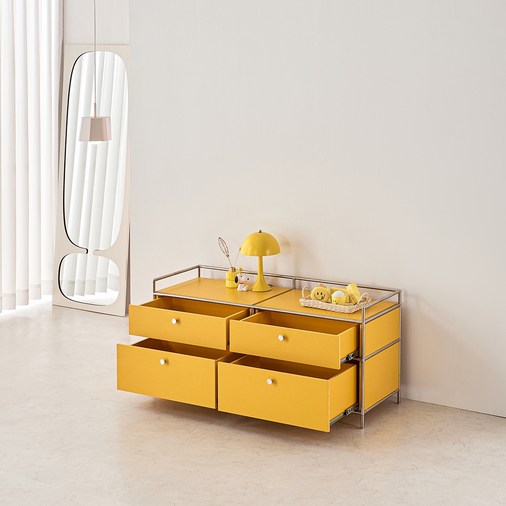 세라썸 모듈거실장 미드센츄리 tv다이서랍장 낮은 티비선반