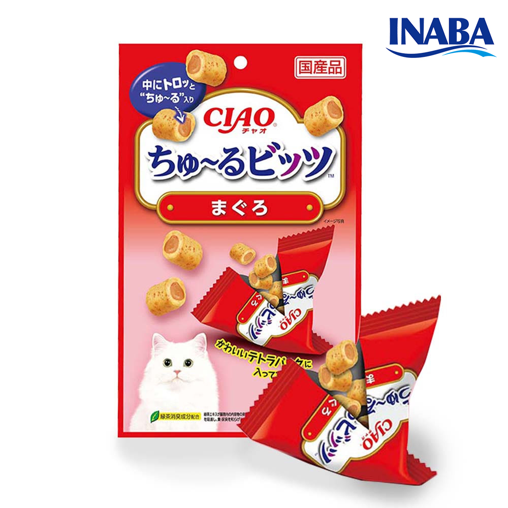 이나바 챠오 츄르비츠 참치 12g x3p 고양이 간식 져키