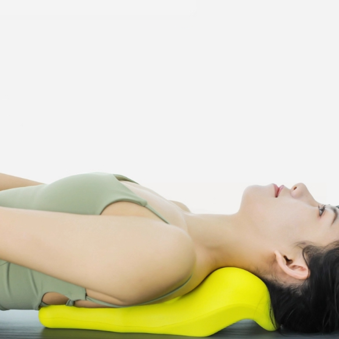 믈랑 스파인 릴렉서 어깨 척추 등 목 허리 스트레칭기구 넥스트레쳐 거북목 굽은등 자세교정기