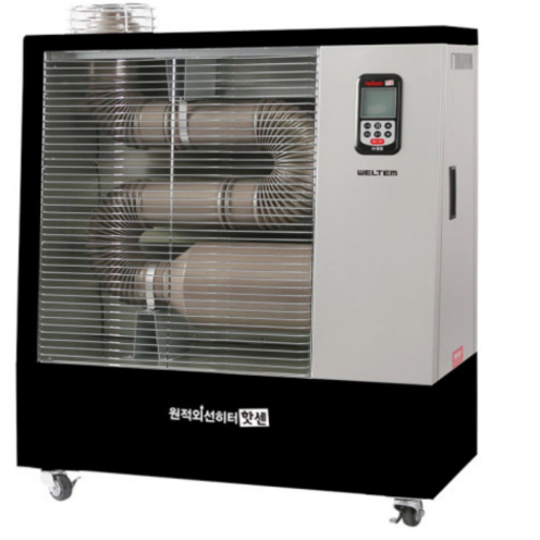 원적외선 튜브히터난로 사무실돈풍기 주름관히터 등유난방기 18평