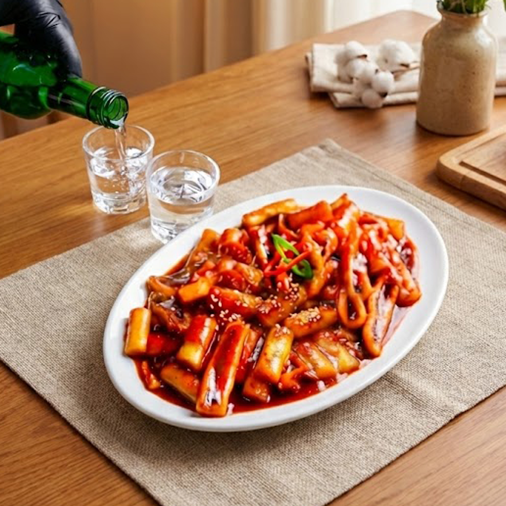 떡볶는이장 아주매운떡볶이 오징어떡볶이, 380g, 1개 - 상세 이미지 2