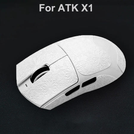 [해외]마우스 그립 테이프 스케이트 수제 스티커 미끄럼 방지 ATK F1 PRO MAX Ultimate Mouse 용 땀 흡수