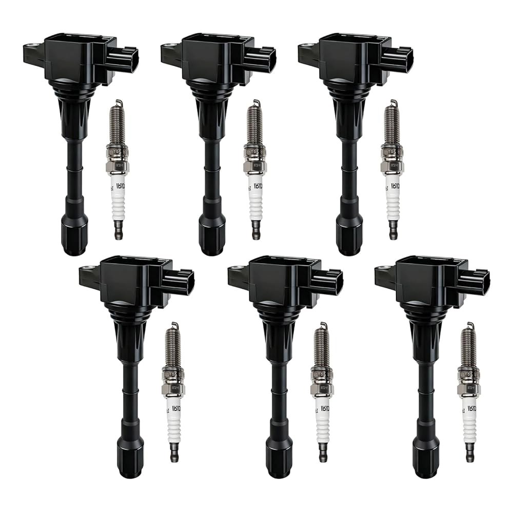 점화 코일 DG508, 스파크 플러그 교체 플러그) 세트, 부품 및 자동차 (UF550 1 UF651 Ignition Coil & S - 상품 이미지