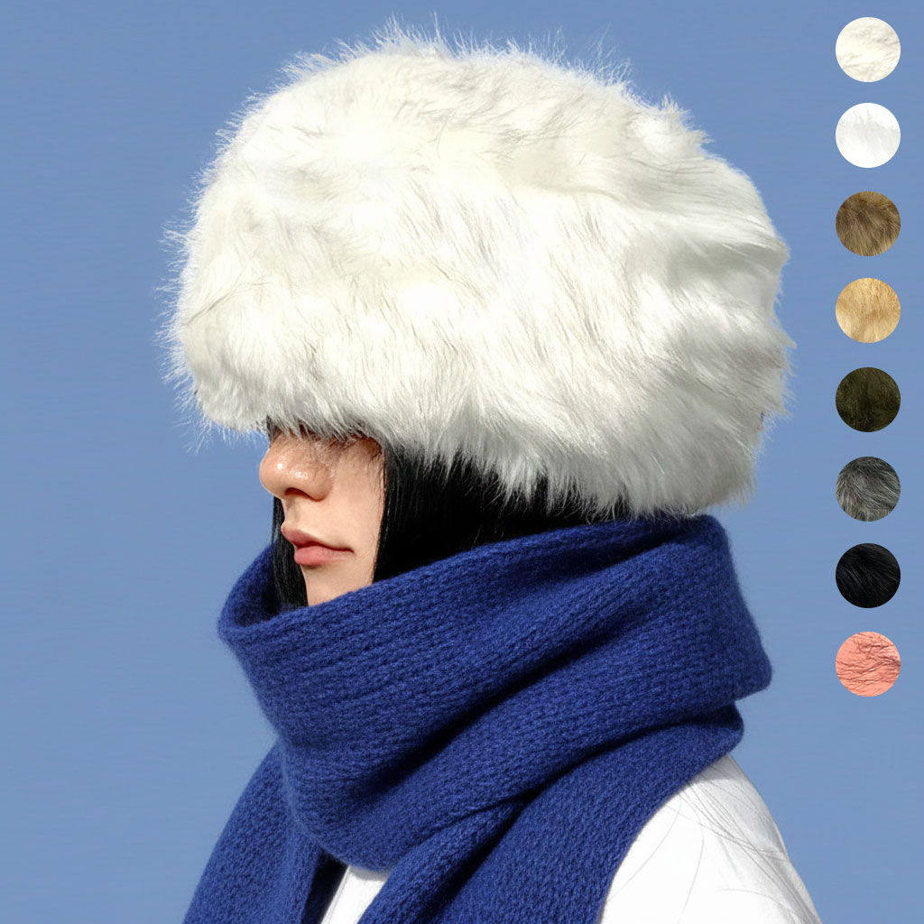 샤프카 러시아 털 모자 메텔 에스키모 밍크 삿포로 퍼 스키 스키장 겨울 귀도리 귀달이