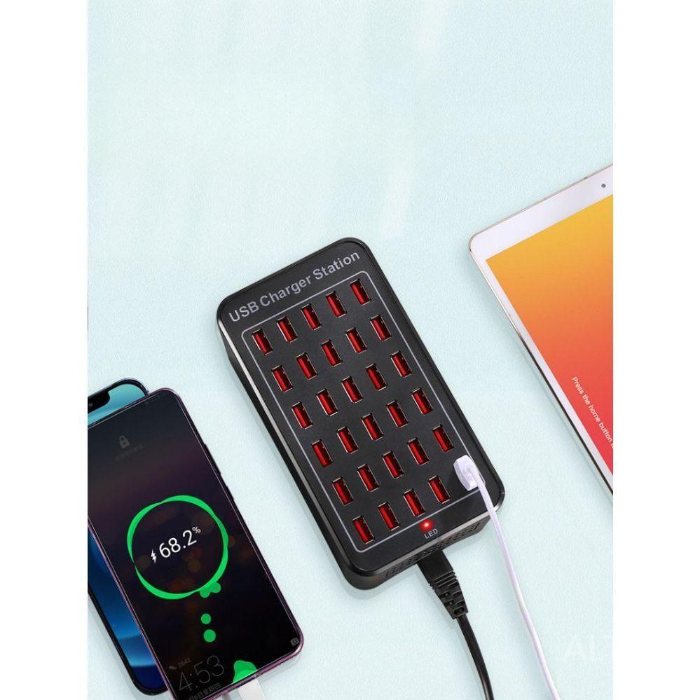 대용량 USB 충전기 20구 멀티 포트 고속충 카페 - 상세 이미지 3
