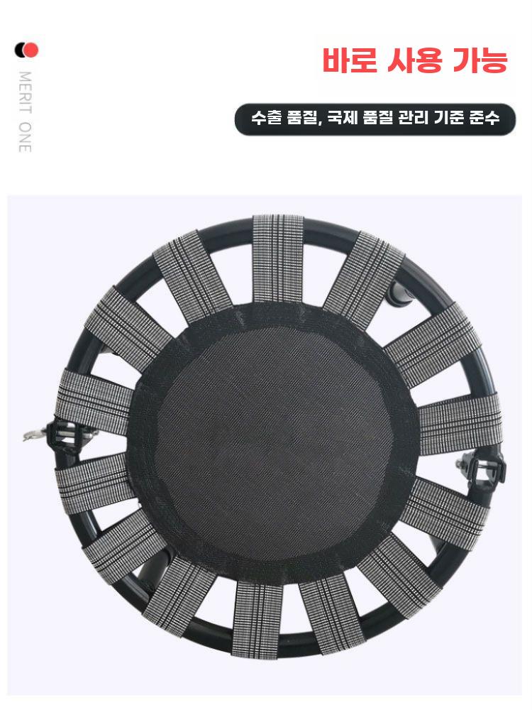 가정용 미니 접이식 트램펄린 실내야외 소형 점핑 운동 - 상세 이미지 5