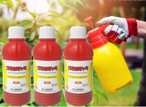 크레졸 크레솔 비누액 소독약 살균  유해동물 냄새기피제 200ml x 3 - 상품 이미지