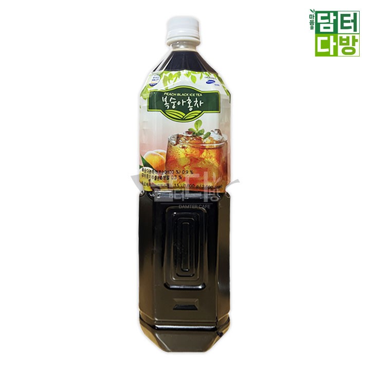 청솔 복숭아홍차 원액 1.5L - 상품 이미지
