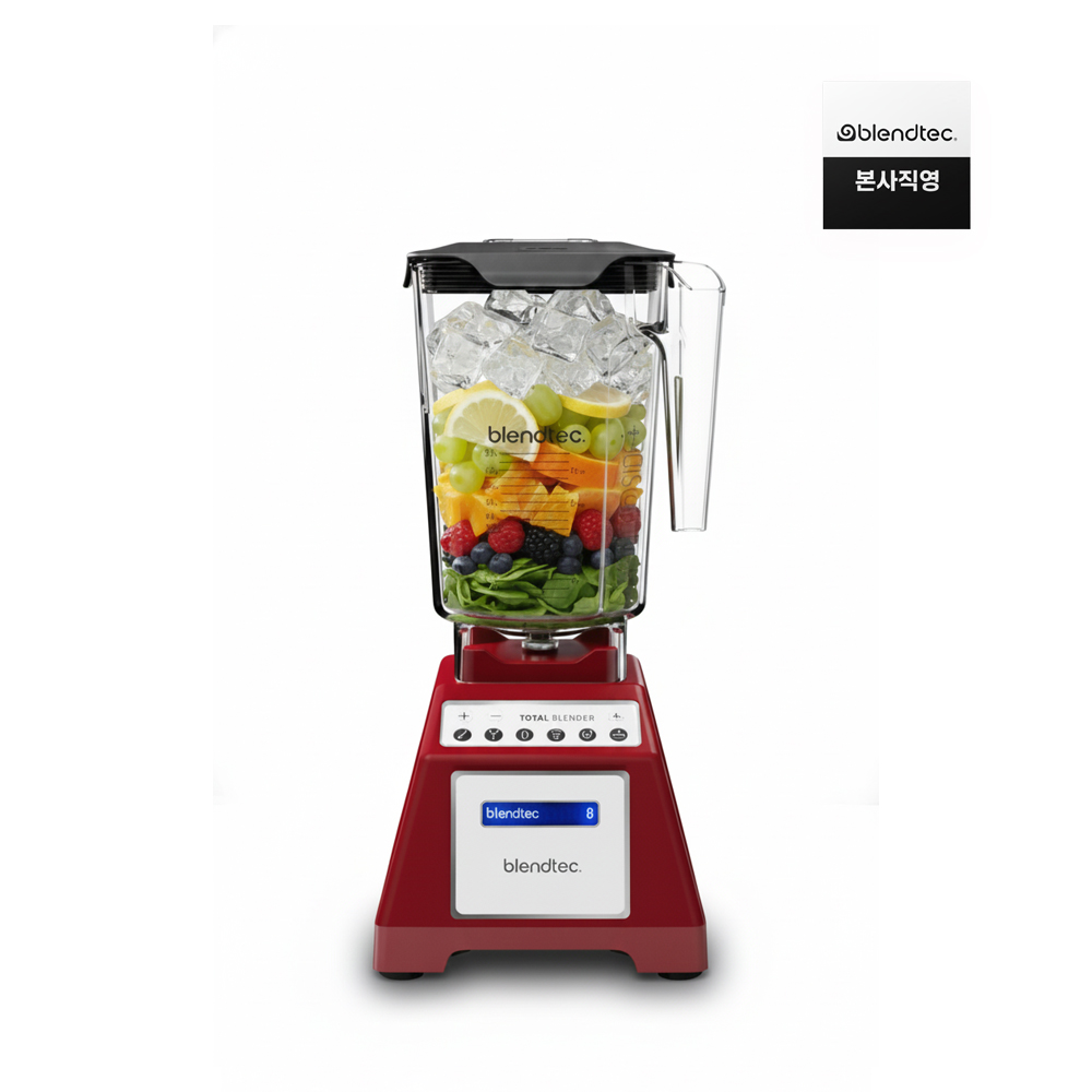 블렌텍 토탈블렌더 초고속 가정용 프리미엄 대형 블렌더 이유식 믹서기 레드
