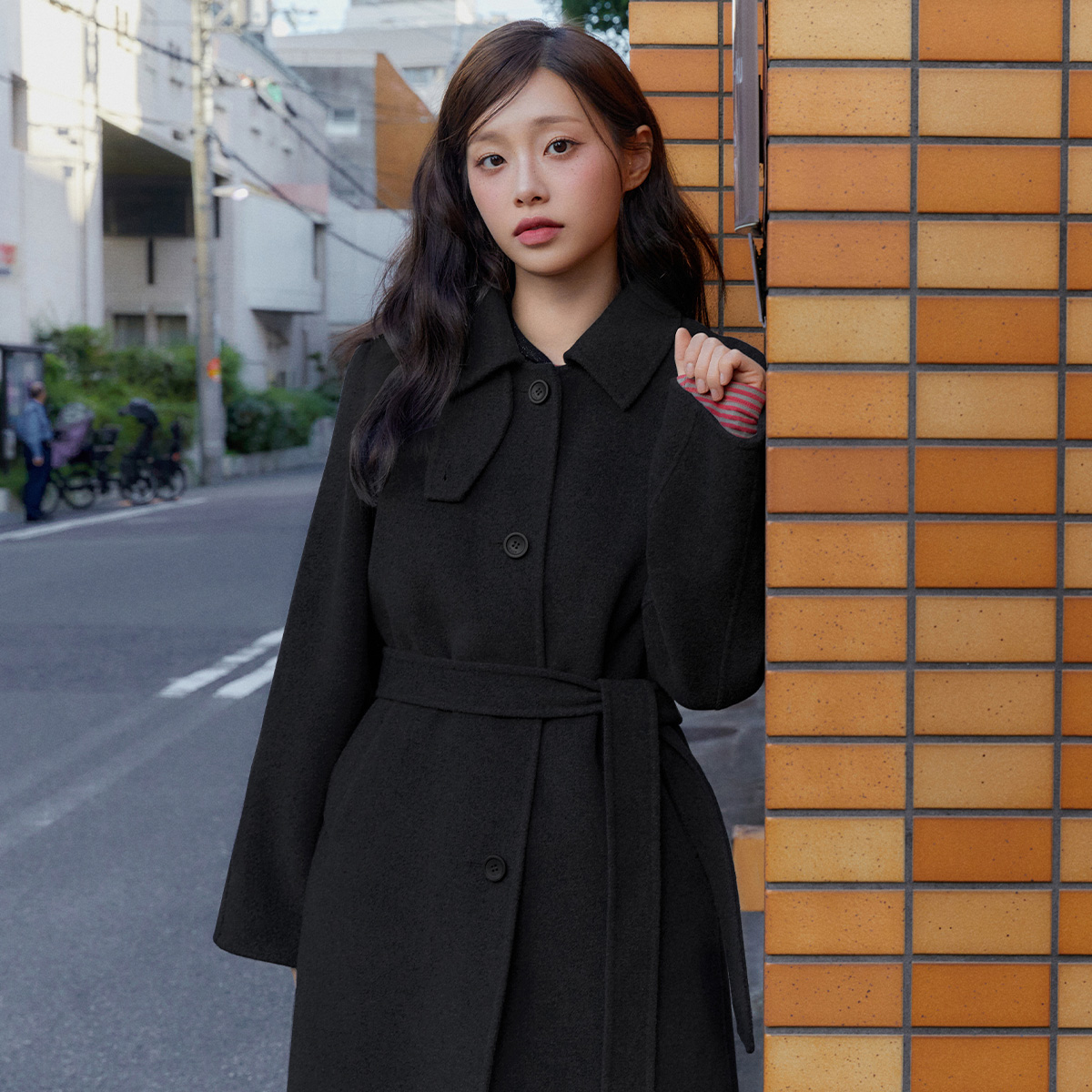 [슈퍼특가] [츄 PICK] 로엠 올데이 벨티드 미디코트 RMJHF4VR22 제품 이미지