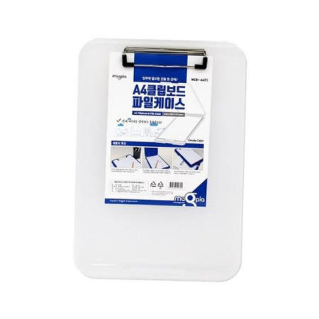 [제스트커스텀]바인더 마그피아 클립보드 화일케이스 투명 개(1개입) A4 MCB-A4T