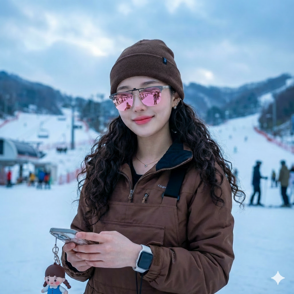 말랑무 도수안경 그대로 사용가능 클립선글라스 운전용