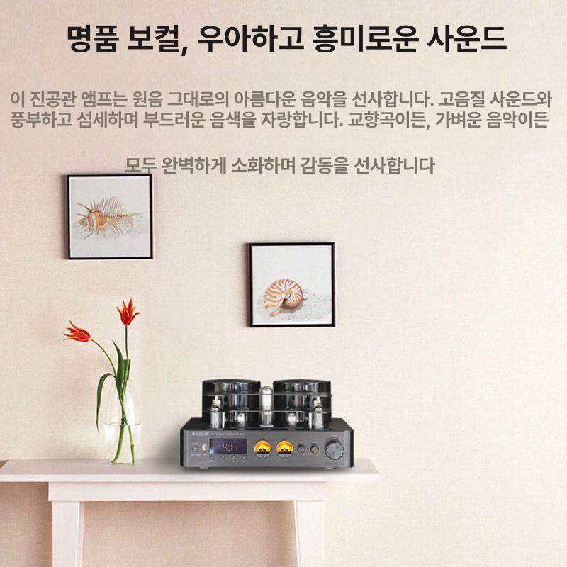 400W AV889 진공관 앰프 노브사운드 AV525 인티 앰프 올드첸 USB 블루투스 단일 항목 - 상세 이미지 3