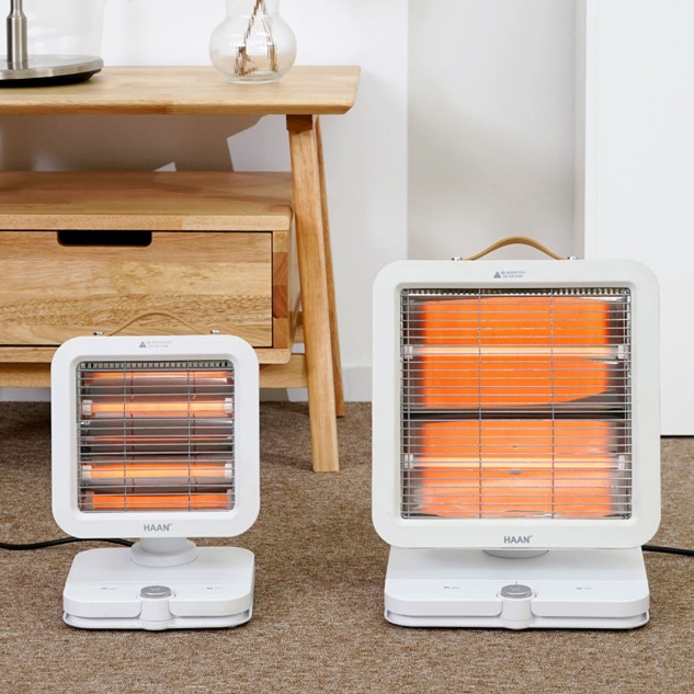사무실 발터치 대형발난로 탁상용 전기히터 소형 거실난로 - 상세 이미지 4