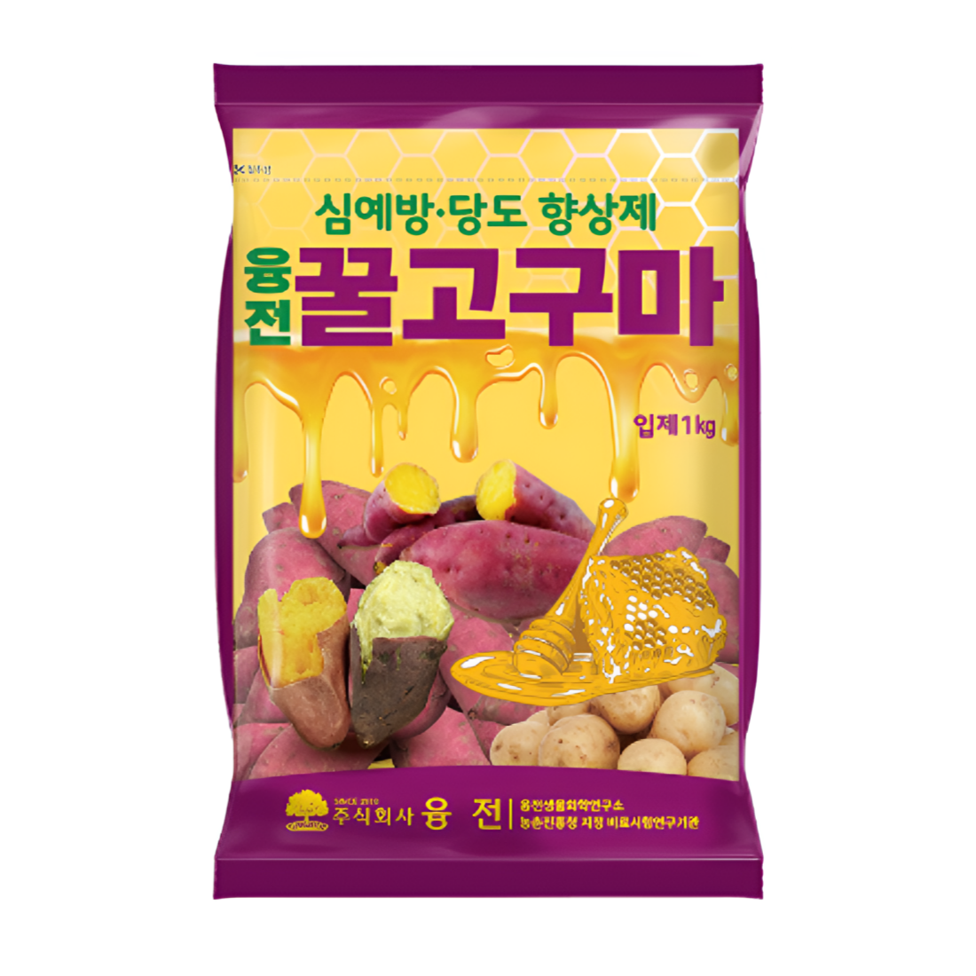 [고구마전용비료] 꿀고구마 입제 밑거름 웃거름 식물영양제 1kg, 1개입 - 상품 이미지